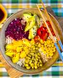 🇺🇸 POKE BOWL vegetariano (Hawai)