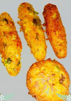पोटैटो सूजी फिंगर्स रेसिपी मुख्य फोटो