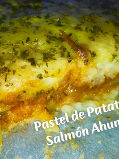 Una foto de Pastel de patata y Salmón ahumado
