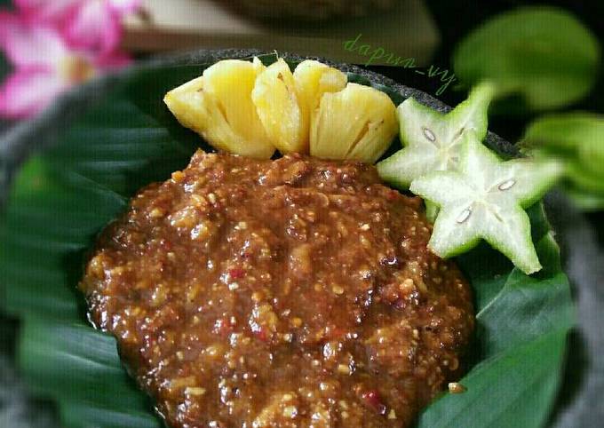 SAMBAL RUJAK BUAH / 🍍Sambal Lotis🍍