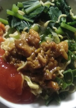 Foto resep Mie ayam jamur homemade