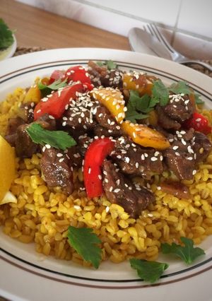 صورة لوصفة ستر فراي اللحم || Stir fry