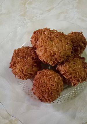 Foto resep Bola-bola rambutan indomieeee