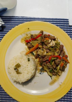 Una foto de Chapsui de carne