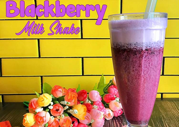 Blackberry Milk Shake