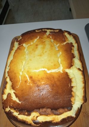 Una foto de Tarta de queso al horno