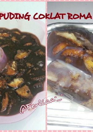 Foto resep Puding Coklat Biskuit Roma
