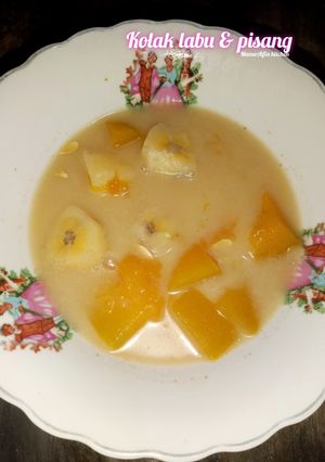 Foto resep Kolak labu & pisang