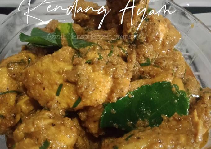 Resipi Rendang Ayam Oleh Azizah Mansor Cookpad 