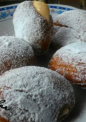 Foto resep Donat empuk isi vla susu
