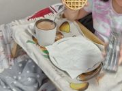 Una foto de waffles al horno
