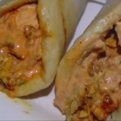 A picture of Chicken Shwarma.