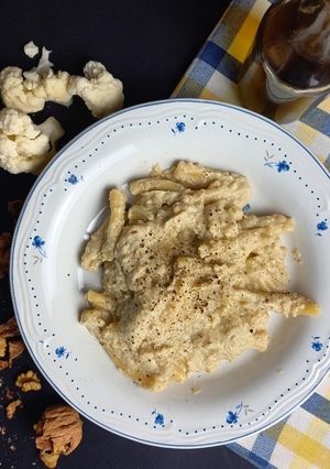 Foto di Casarecce con pesto di cavolfiore e noci
