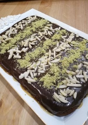 صورة لوصفة كيكة التمر