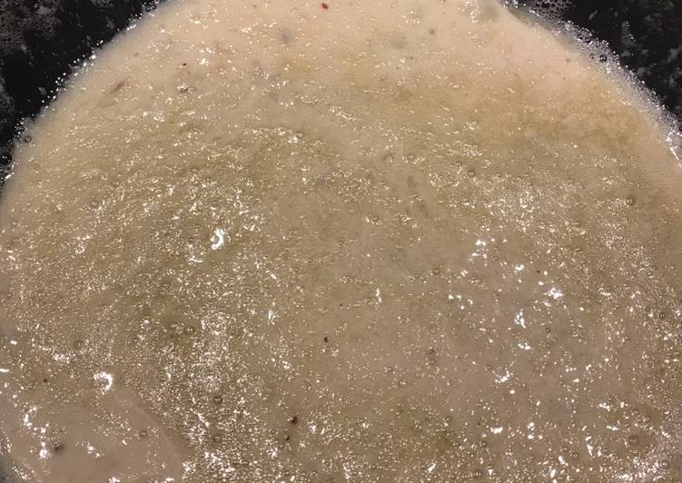 Salsa Roquefort sin nata