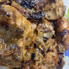 A picture of Yogurt baked chicken.