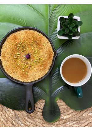 A picture of Keto Fake Kunafa 💛.
