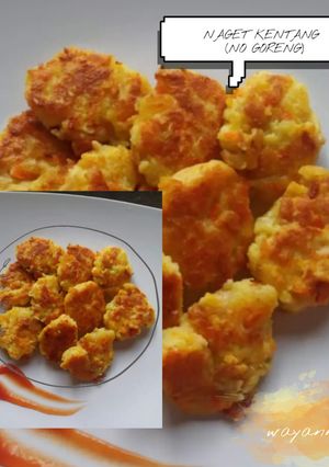 Foto resep Naget kentang (no tepung & no goreng)