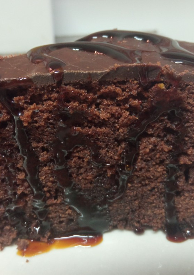 Una foto de Bizcocho de chocolate al Ron