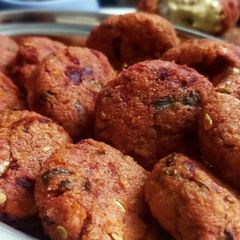 A picture of Air fryer Vegetable Cutlet.