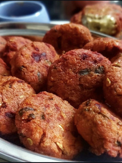 A picture of Air fryer Vegetable Cutlet.