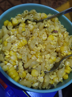 Foto resep Tumis pasta (makaroni telur jagung)