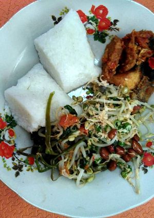 Foto resep Pelecing Kangkung (makanan khas Pulau Lombok)