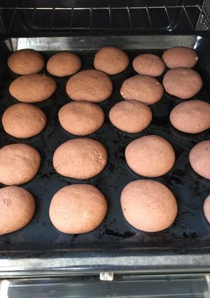 Una foto de Galletas de cacao sin gluten