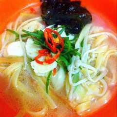 Foto resep Oishii Fettucini/Fettucine/Fettuccine/Fettuccini/Fetucini in Broth Soup
