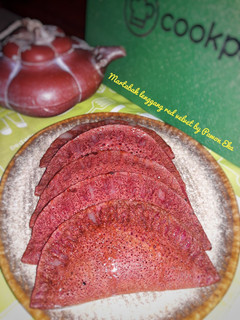 Foto resep Martabak lenggang red velvet