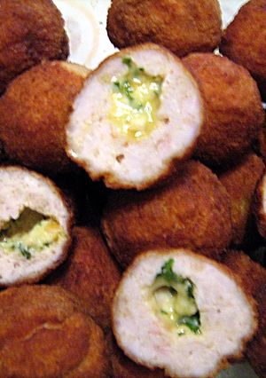 Kijevi csirkegolyók recept fotója