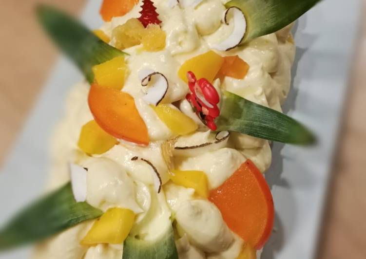 Recette Des Pavlova ananas, recette de David Gallienne #cookexpertmagimix