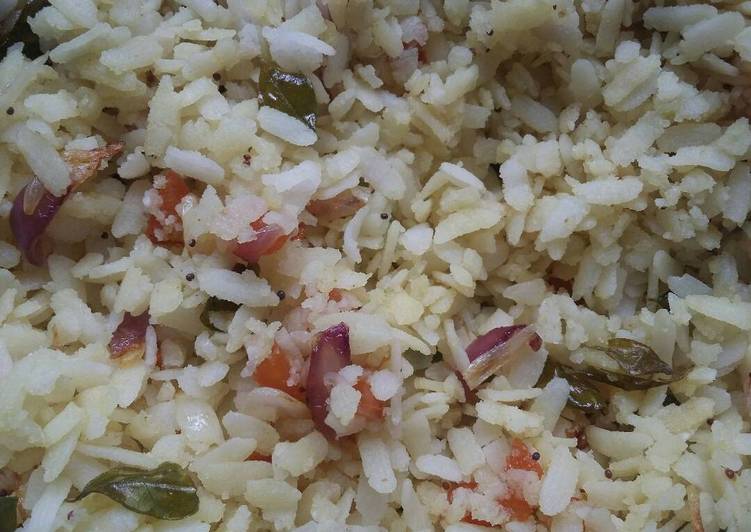 Recipe of Any-night-of-the-week Flattened rice