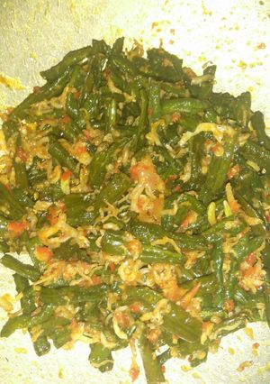 Foto resep Sambal Teri Kacang Panjang