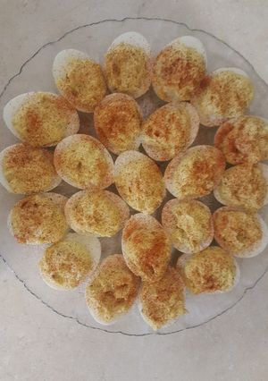 A picture of (Secret Ingredient) Stuffed Eggs.
