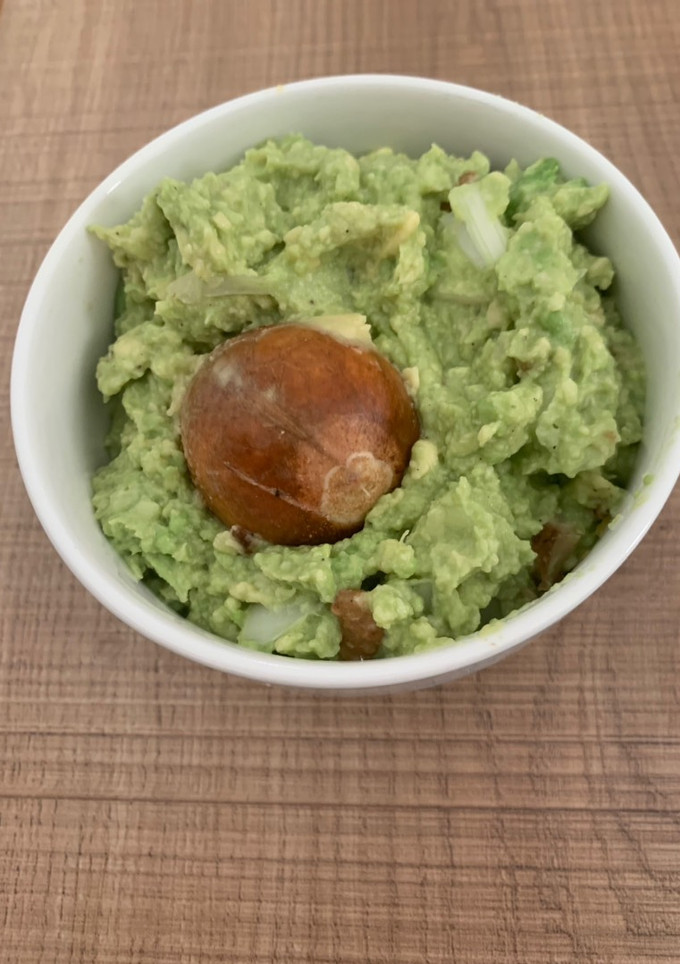 Una foto de Guacamole para un desayuno de 10!