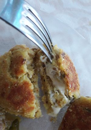 Una foto de Torrejas de arroz rellenas 💣🍃