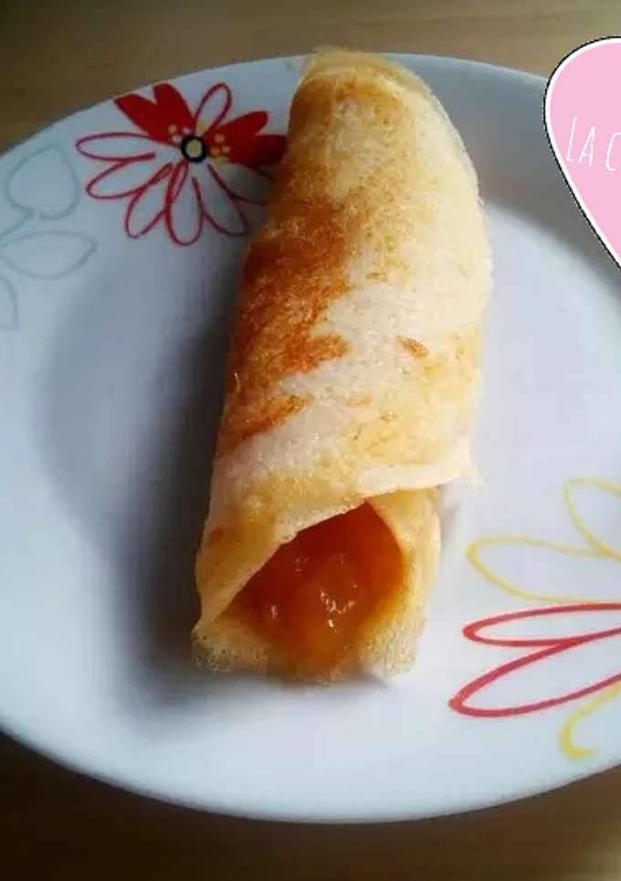 Una foto de Tortitas americanas / crêpes SIN GLUTEN