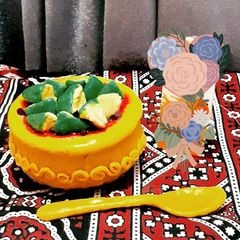 A picture of Mango pickled Cake.