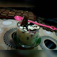 Chocopie fruit custard A picture of Chocopie fruit custard.
