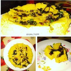 A picture of Instant dhokla.