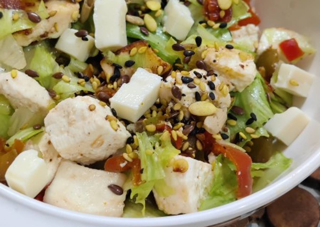 Healthy Paneer Salad