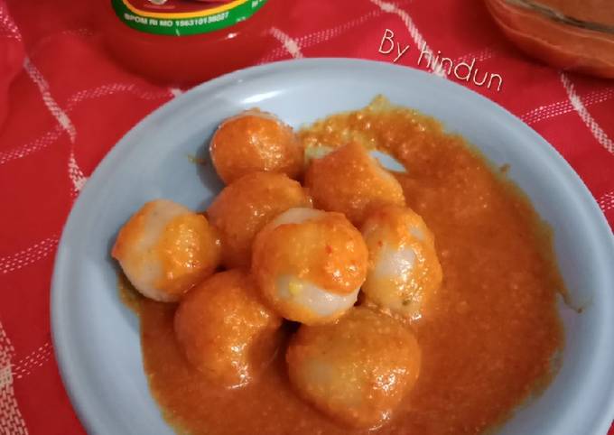 Cilok bumbu kacang