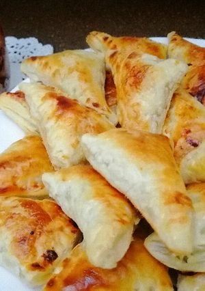 صورة لوصفة بف باستري بالجبن والنعناع