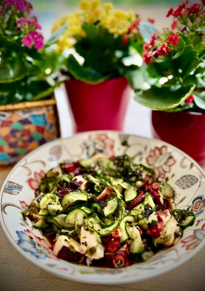 Una foto de Ensalada de pulpo japonesa (Tako Su)