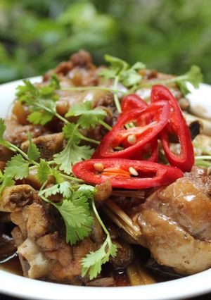 Hình của món Gà Hon.
