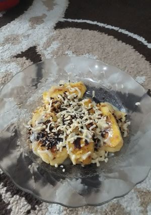 Foto resep Pisang bakar keju