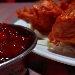 A picture of Ramadan special chicken lollipop.