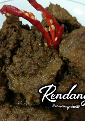 Foto resep Rendang sapi