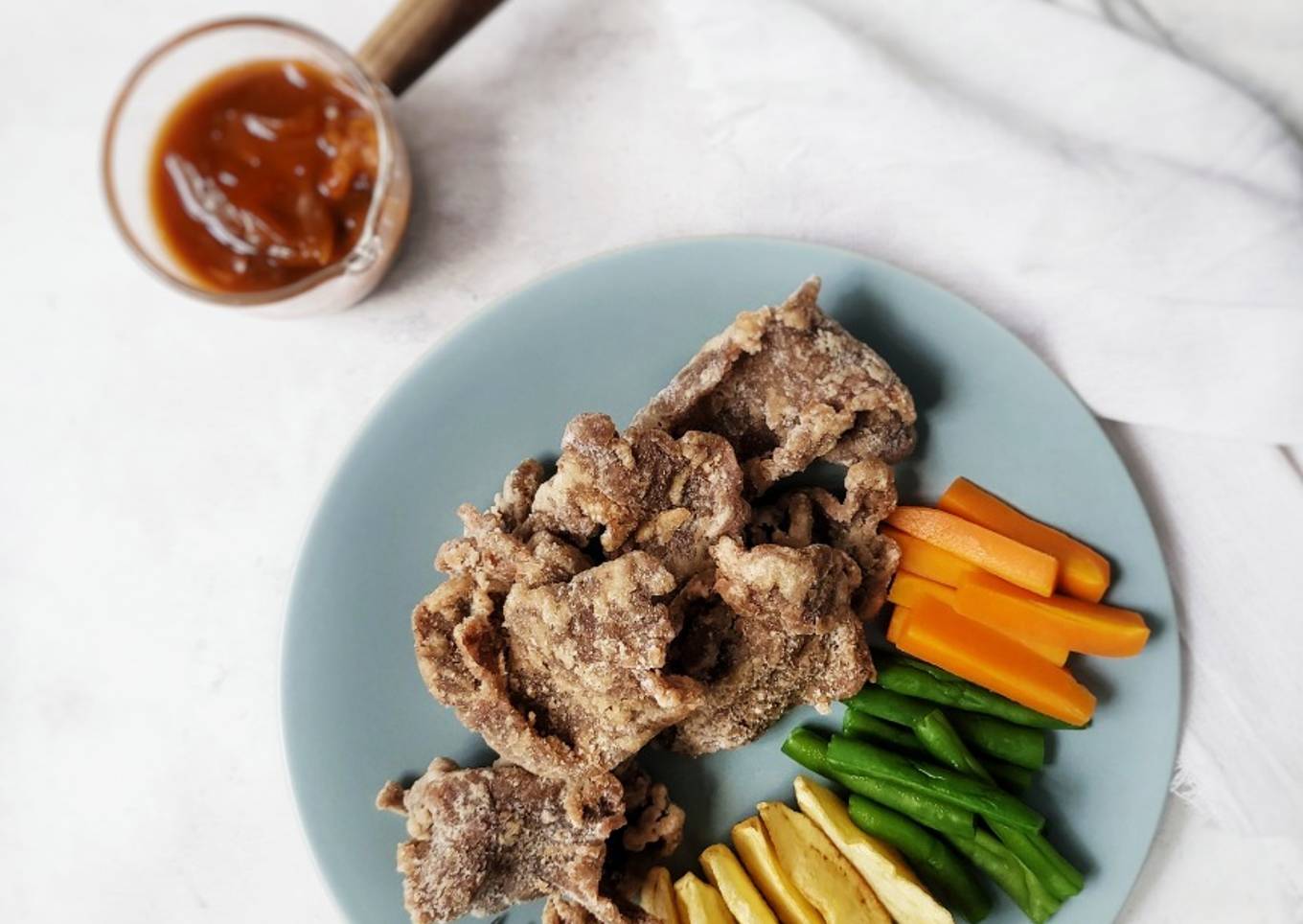 Bistik Goreng Saus Mentega